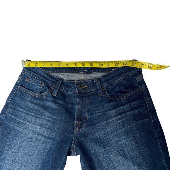 Lucky Brand Women’s Mid Rise Sweet Straight jeans - Picture 6 of 7